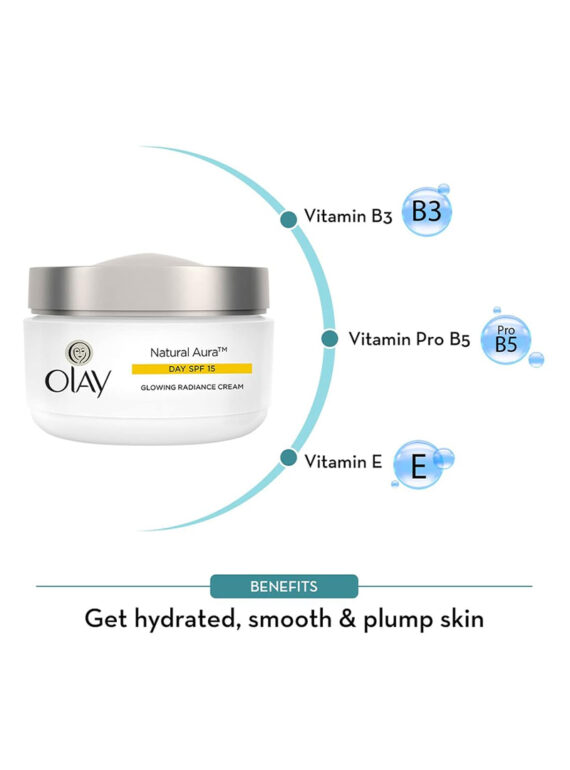 OLAY Natural Aura Glowing Radiance Cream 3